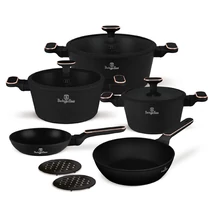 Berlinger Haus Black Rose 10 részes edénykészlet (BH-8362) 