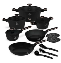 Berlinger Haus Black Rose 15 részes edénykészlet (BH-8363) 