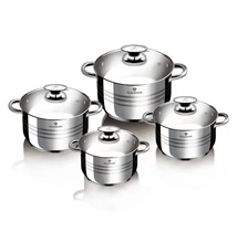 Blaumann Gourmet Line 8 db-os INOX edénykészlet (BL-3861)