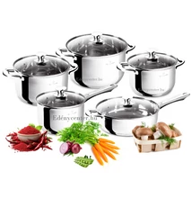 Blaumann PROFESSIONAL 10 db-os INOX Edénykészlet (BL-3874)