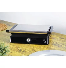 Berlinger Haus Black Silver Elektromos Kontakt Grill- és Szendvicssütő 2 az 1-ben (BH-9136)