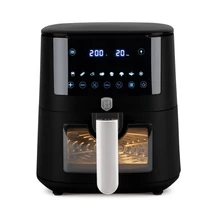 Berlinger Haus Black Silver 5 l-es Forrólevegős Sütő LCD Kijelzővel (BH-9557)