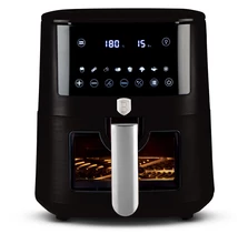 Berlinger Haus Black Silver 8 l-es Forrólevegős Sütő LCD Kijelzővel (BH-9605)