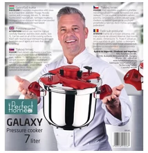 Galaxy Rozsdamentes Acél Turbó Kukta 7L-Lázár Chef (LC-50143)