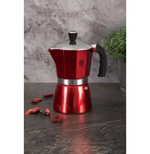 Berlinger Haus Burgundy Metallic Line 3 személyes kotyogós kávéfőző (BH-8544)