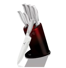 Berlinger Haus - Black Burgundy Kikoza Collection 6 db-os rozsdamentes késkészlet (BH-2282) 