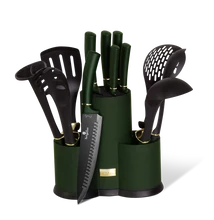 Berlinger Haus 12 részes Kés+Tálaló készlet állvánnyal (BH-6250)