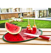 Műanyag vágódeszka görögdinnye alakú 24,5x34,5cm (DC-715) 