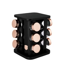 Berlinger Haus Black Rose 13 db-os fűszertartó (BH-8559) 