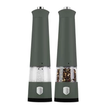 Berlinger Haus Matte Green 2 részes elektromos Só-és Borsőrlő (BH-9885) 