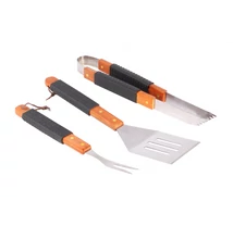 Blaumann 3 db-os rozsdamentes BBQ grillező készlet (BL-3113)