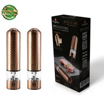 Berlinger Haus 2 db-os elektromos só-és borsőrlő szett Metallic Line Rose Gold Edition (BH-6415) 