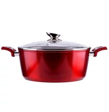 Burgundy Metal indukciós lábas 30 cm-es (PH-10399-30)