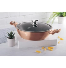 Berlinger Haus Rose Gold alacsony lábas fedővel 28 cm (BH-1519) 