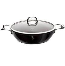 Berlinger Haus Black Royal Indukciós alacsony lábas fedővel 28cm-es (BH-1741) 