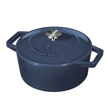 Berlinger Haus Aquamarine Öntöttvas lábas fedővel 24 cm-es (BH-6522)