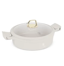Berlinger Haus Sahara TitánPro bevonatú Alacsony Lábas fedővel 28 cm-es (BH-7785) 