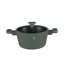 Berlinger Haus Matte Green TitánPro bevonatú Lábas fedővel 24 cm-es (BH-8201) 