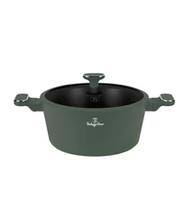 Berlinger Haus Matte Green TitánPro bevonatú Lábas fedővel 28 cm-es (BH-8202) 