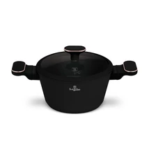 Berlinger Haus Black Rose TitánPro bevonatú Lábas fedővel 20 cm-es (BH-8357) 