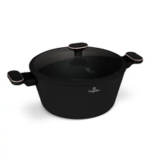 Berlinger Haus Black Rose TitánPro bevonatú Lábas fedővel 28 cm-es (BH-8359) 