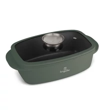 Berlinger Haus Matte Green Pecsenye-, Kacsasütő aroma gombbal (BH-8775)