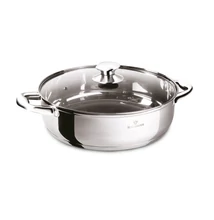 Blaumann PROFESSIONAL rozsdamentes lábas üvegfedővel 3,75 L (BL-3866)
