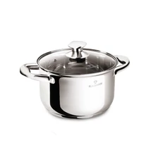 Blaumann PROFESSIONAL rozsdamentes magas lábas üvegfedővel 2,6 L (BL-3871)