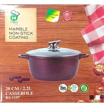 Happy Cooking Márvány Bevonatú Indukciós Lábas 2,2 l (RSB-1197)