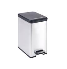 CURVER SLIM fémhatású pedálos szemetes 25L (CU-975) 