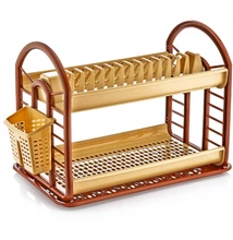 Emeletes műanyag edényszárító (07202)