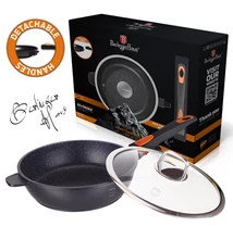 Berlinger Haus Granit Diamond indukciós mély serpenyő fedővel 24 cm-es (BH-1107) 