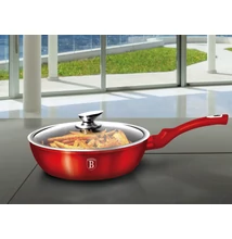 Berlinger Haus Burgundy Metallic Indukciós serpenyő fedővel 24 cm-es (BH-1259) 