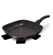 Berlinger Haus Black Rose indukciós grill serpenyő 28 cm-es (BH-1636)