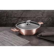 Berlinger Haus Rose Gold Wok fedővel 30 cm-es (BH-7100) 