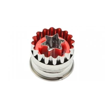 Csillag közepű rugós linzerkiszúró (10304)