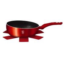 Berlinger Haus Burgundy Metallic Indukciós flip serpenyő 26 cm-es (BH-1302)