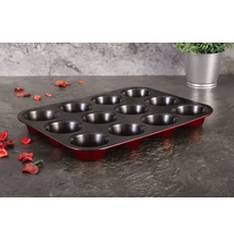 Berlinger Haus Burgundy Metallic Line muffinsütő -12 db-os (BH-1818)
