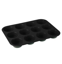 Berlinger Haus Matte Green TitánPro bevonatú Muffinsütő - 12 db-os (BH-7946)