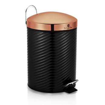 Rozsdamentes Szemetes Kuka Black Rose Collection 5 L-es (BH-1730)  