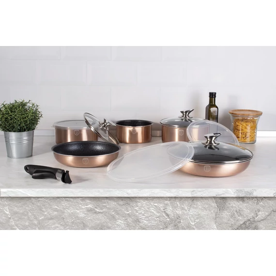 Berlinger Haus Rose Gold Collection 12 részes edénykészlet (BH-1591) 
