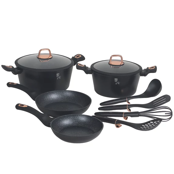 Berlinger Haus Black Rose 10 részes edénykészlet (BH-6149)