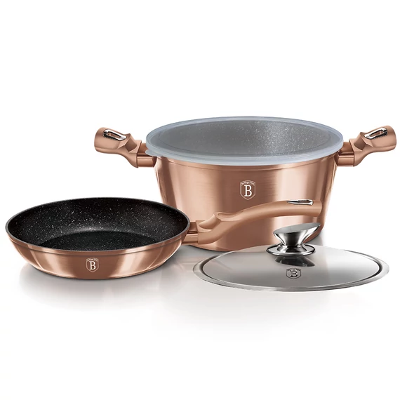 Berlinger Haus Rose Gold 4 részes edénykészlet (BH-6200) 