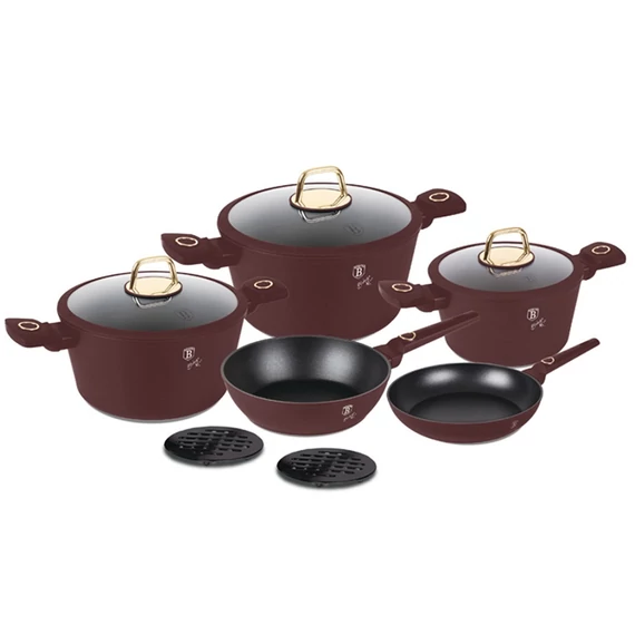 Berlinger Haus Leonardo Collection 10 részes edénykészlet (BH-8050) 