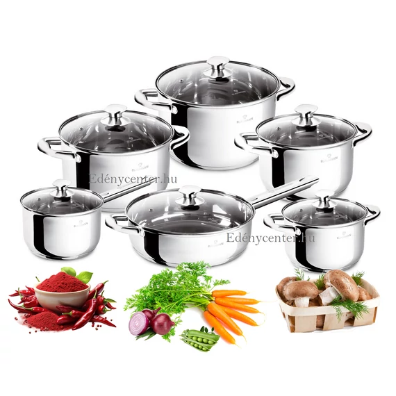 Blaumann PROFESSIONAL 12 db-os INOX Edénykészlet (BL-3875)