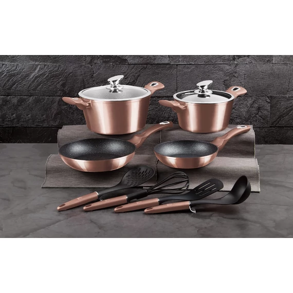 Berlinger Haus Rose Gold 10 részes edénykészlet (BH-6142)