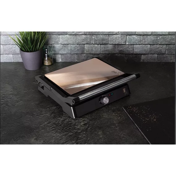 Berlinger Haus Black Rose Elektromos Kontakt Grill- és Szendvicssütő 2 az 1-ben (BH-9135)