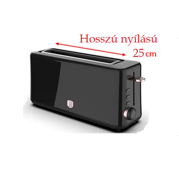 Berlinger Haus Black Rose Hosszú nyílású Kenyérpirító (BH-9685)