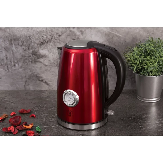  Berlinger Haus Burgundy 1,7 l-es Elektromos Vízforraló Hőfokjelzővel (BH-9068)