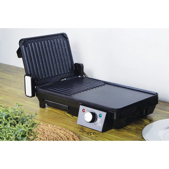 Berlinger Haus Black Royal Elektromos Kontakt Grill- és Szendvicssütő 2 az 1-ben (BH-9137) 